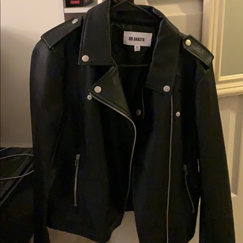 Leather jacket